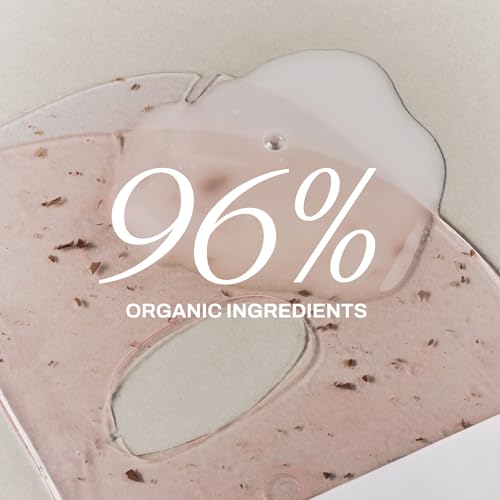 Whamisa Organic Flowers Hydrogel Facial Sheet Mask, Hydration, Deep Moisture, Skin Care, Skin Barrier Care, Blemish-Prone Skin Care, Smoothing Effect, Fermentation, Korean Skin Care (5 PCS/Pack)