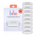 Billie Women¡¯s Razor Refill Blades 5-Blade Cartridges - 8 count