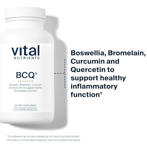 Vegan BCQ Joint Support 120 Capsules - Vital Nutrients