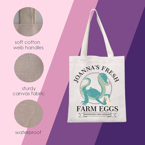 MNIGIU The Rescuers Down Under Inspired Gift Dragon Cosmetic Bag The Rescuers Down Under Merch (EGGS Tote)
