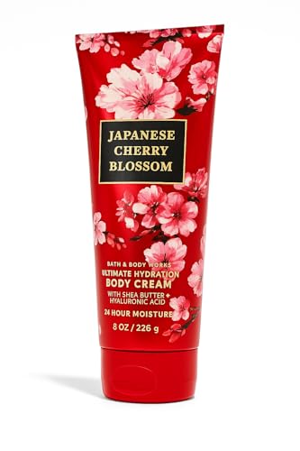 Bath & Body Works Japanese Cherry Blossom Hydrating Body Cream 8oz