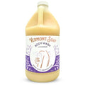 VERMONT SOAP Natural Body Wash with Shea Butter, Mild Gel Body Wash for Moisturizing and Soothing Skin, Fragrance Free Body Wash for Women & Men (Lavender, 64oz)