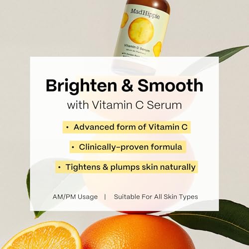 Mad Hippie Vitamin C & SPF Serum Gift Set with Reusable Canvas Tote