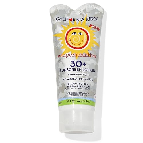California Baby Kids Mineral Sunscreen SPF 30 Unscented Travel Size
