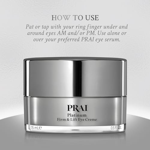 Platinum Firming Eye Cream for Anti-Aging & Dark Circles - 0.5 Oz