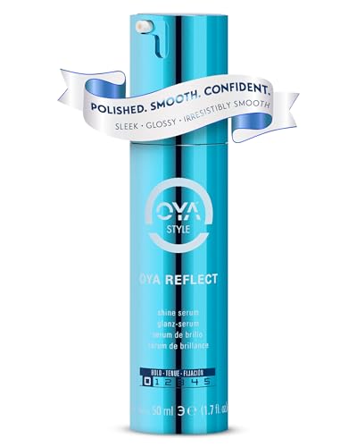 OYA Reflect Hair Shine Serum 50ml (1.7 Fl Oz) Anti-Frizz & Smoothing Lightweight