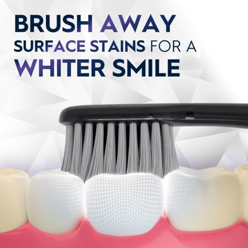 Extra Soft Toothbrush Pack of 8 - Gentle on Gums, Tough on Plaque, Whitening