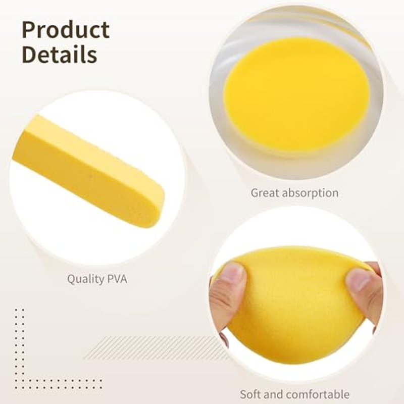 600 Pcs Compressed Facial Sponges for Estheticians - PVA Makeup Sponges Compact and Soft, Ideal for Daily Skincare and Makeup Application