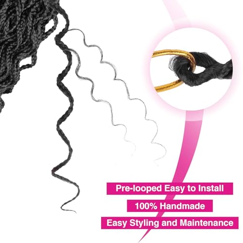 18 Inch Blonde 27/613 Short Curly Crochet Hair Pack of 6 for Black Women