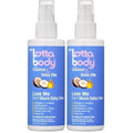 Lottabody Love Me 5 in 1 Miracle Creme, Heat Protection For a Moisture & Brilliant Hair, 5.1 Fl Oz (Pack of 2)