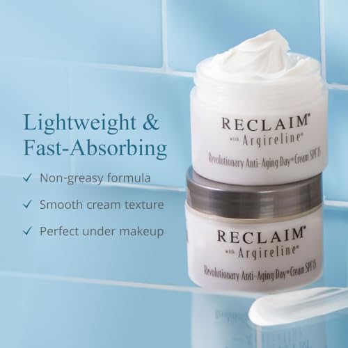 Anti-Aging Face Moisturizer SPF 15 with Argireline & Hyaluronic Acid - 1 Fl Oz