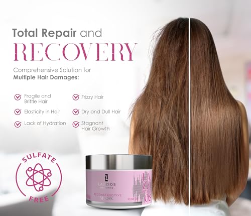 Lazzios Intense Hair Mask Deep Conditioning Repair for Dry Damaged Hair 300g