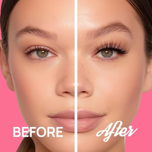 Full Out Glam Star Power Magnetic Lashes, Premium Reusable Magnetic Eyelashes, Dramatic Natural Look, No Glue Needed, Instant Application, Strong Performance Ready Hold, Contains One Set of Lashes
