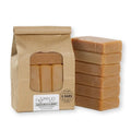 Goats Milk & Honey Natural Bar Soap Pack of 6 - Sensitive Skin, Long-Lasting