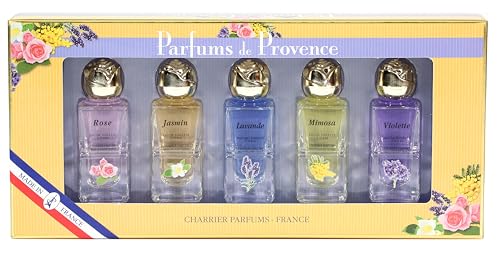 Charrier Parfums 5-Piece Eaux de Toilette Gift Set 54ml - French Fragrances