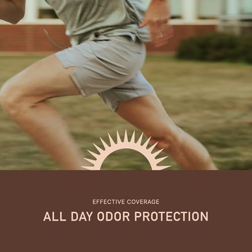 Natural Deodorant for Men & Women Sandalwood 2 Pack - Aluminum & Baking Soda Free