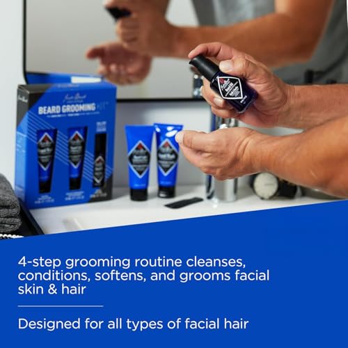 Travel Size Beard Grooming Kit for Men – Beard Care Set