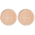 Rimmel London Stay Matte - 004 Sandstorm - Pressed Powder, Lightweight, High Coverage, Shine Control, 0.49oz (Pack of 2)
