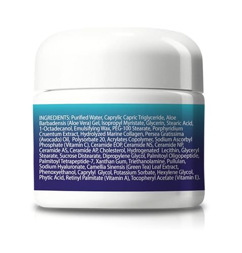 Anti-Wrinkle Face & Neck Cream - Hydrating Skin Firming Moisturizer - 2 Month Supply
