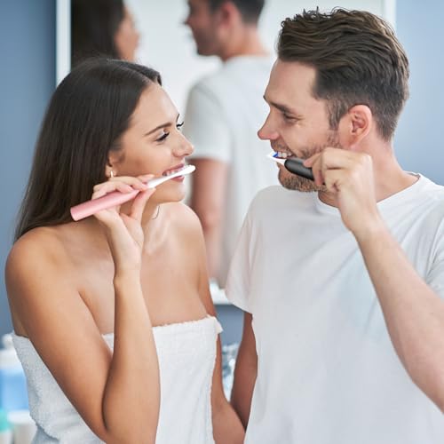 Replacement Toothbrush Heads for Philips Sonicare 20 Pack White - Soft Bristles, Compatible with Click-On Models - Variation: 20p White