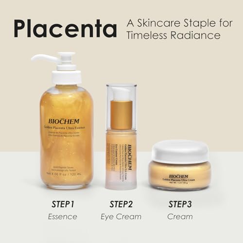 BIOCHEM Placenta Face Cream Ultra Anti-Aging Moisturizer, 1.41 oz (Placenta Variation)