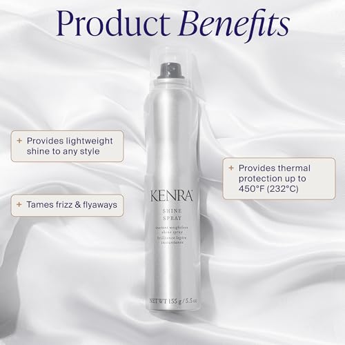 5.5 Ounce Weightless Shine Hair Spray - Tames Frizz & Flyaways - All Hair Types