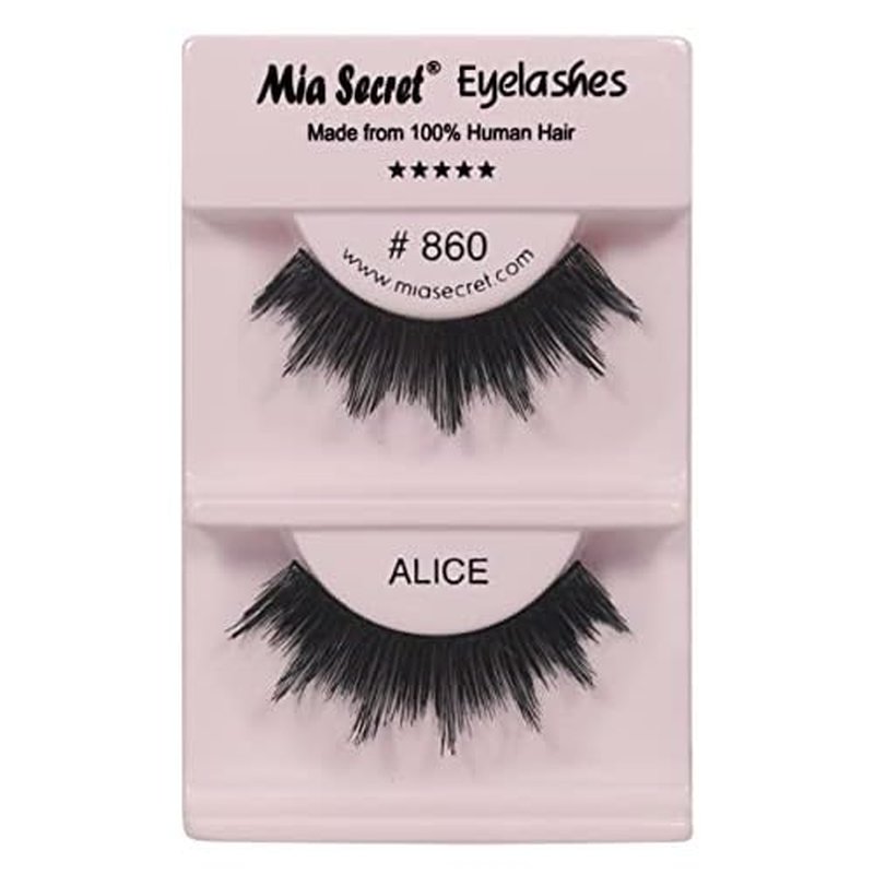 Alluring Synthetick Mink Lashes Reusable 3D Strip False Eyelashes Hand-made Cat-Eye, Fun Color Lashes - DARK PINK mixed w/Purple/Orange