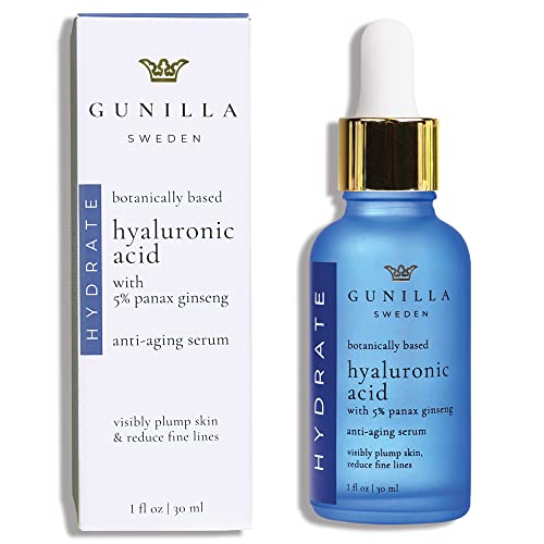 Gunilla of Sweden Hyaluronic Acid Serum & Ceramide Cream Bundle