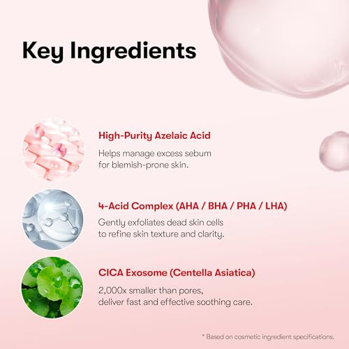 Azelaic Acid Cleansing Oil for Acne & Sensitive Skin - 200ml