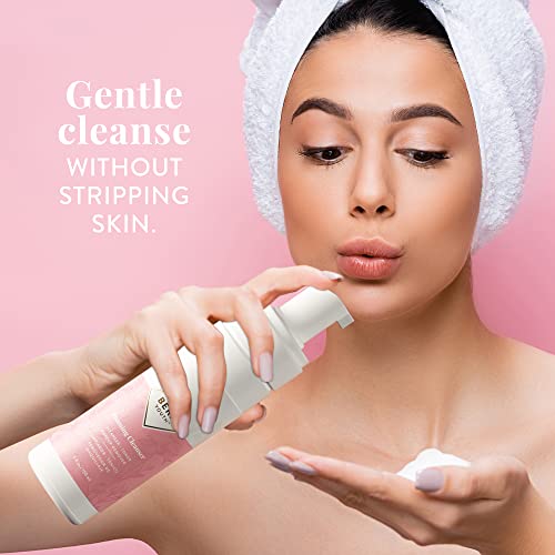 Foaming Facial Cleanser, Makeup Remover, Deep Cleanser, Skin Toner, Botanical Blend, 100% Natural Ingredients, Cruelty Free, by L¡¯Eudine
