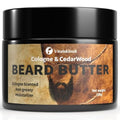 Beard Butter for Men, Cologne & Cedarwood Scented, Non-Greasy Conditioning Moisturizer, 4.23 oz