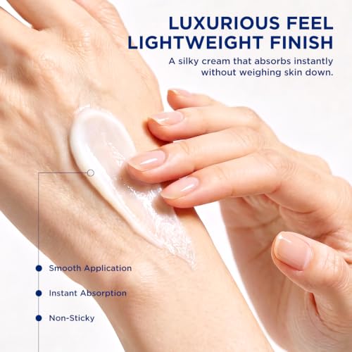 Letebee Light Olavita Tri-Lift Peptide Complex Face & Neck Cream Unscented - Hydrating Anti-Aging for Mature Skin 50ml