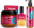 Ecolchipro Collagen & Shea Butter Hair Mask with Argan Oil - Deep Repair Leave-In Conditioner Set for All Hair Types