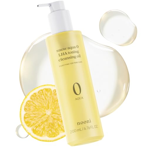 NOONI Snow Aqua 0 LHA Toning Cleansing Oil - Makeup & Blackhead Remover