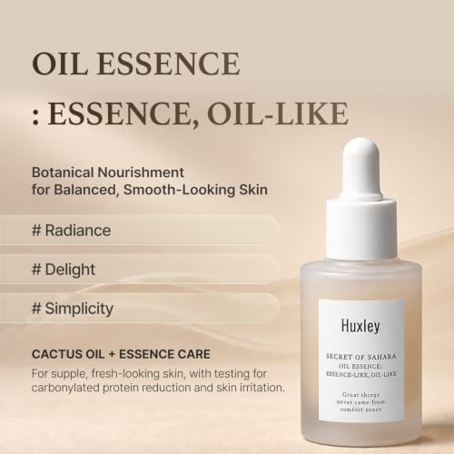 Cactus Facial Serum with Antioxidants - Hydrating & Revitalizing Skin Oil & Essence, 1 Fl Oz