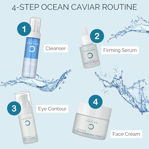 Noche Y Dia Firming and Hydrating Ocean Caviar Bundle - Caviar Firming Serum & Caviar Face Cream