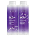 Purple Shampoo & Conditioner Set 33.8 Fl Oz - Eliminates Brassy Yellow Tones for Blonde & Gray Hair - Variation: Pack of 2