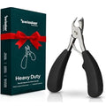 Swissker by Swissklip Heavy Duty Toenail Clippers for Men and Women ? Professional Ergonomic Large Toe Nail Cutter & Trimmer for Thick Nails Seniors, Long Handle Toe Nail Clipper