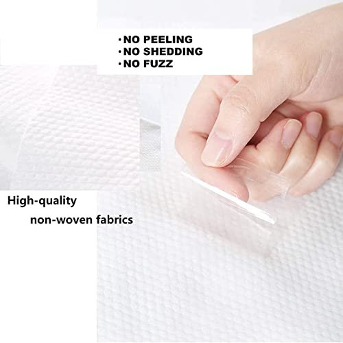 Disposable Large Hair Towels 40 Pack White Spa Towels 15.75 x 31.5 inches - Absorbent & Quick Dry