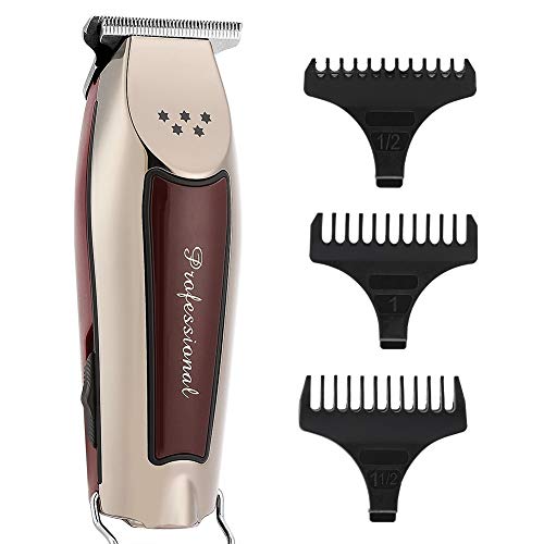 Professional Electric Hair Clipper Rechargeable Adjustable Hair Cutting Machine(US Plug 100-240V)