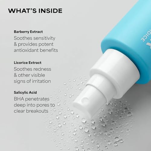 Salicylic Acid Body Acne Spray - Exfoliating Treatment for Bumpy Skin 4oz
