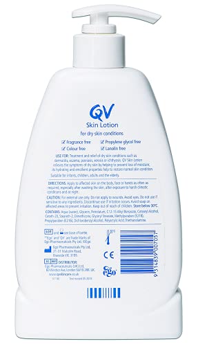 Lightweight Hydrating Skin Lotion 500ml for Sensitive Skin - Non-Greasy