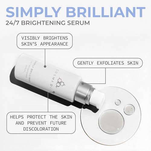 Brightening Face Serum with Exfoliating & Antioxidant Ingredients - Firming Skin Care