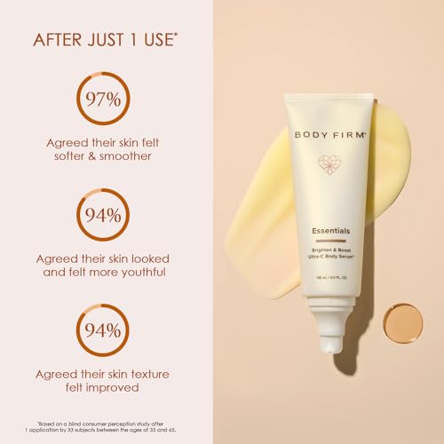 Body Serum Brightening & Hydrating with Vitamins - 4 Fl Oz