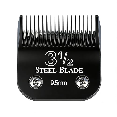 3-1/2 Replacement Blade for Clippers - Fits Oster, Wahl, Andis Trimmers - Steel
