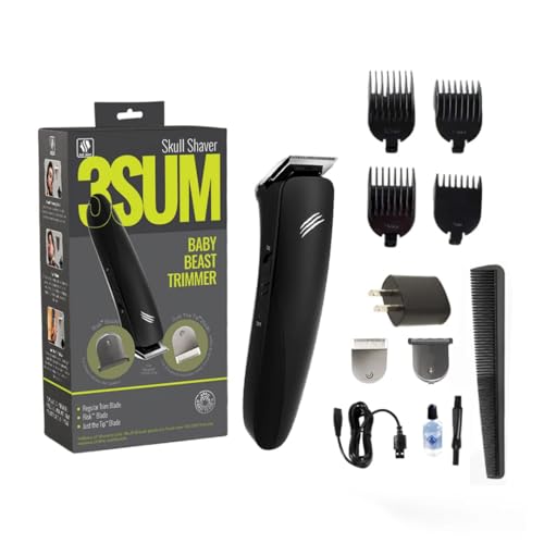 Skull Shaver Baby Beast Trimmer 3SUM ? The Powerful, Precise & Cordless Trimmer for All-in-One Styling