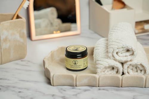 Natural Grass-Fed Tallow Balm with Manuka Honey & Calendula for Dry Skin - 2oz