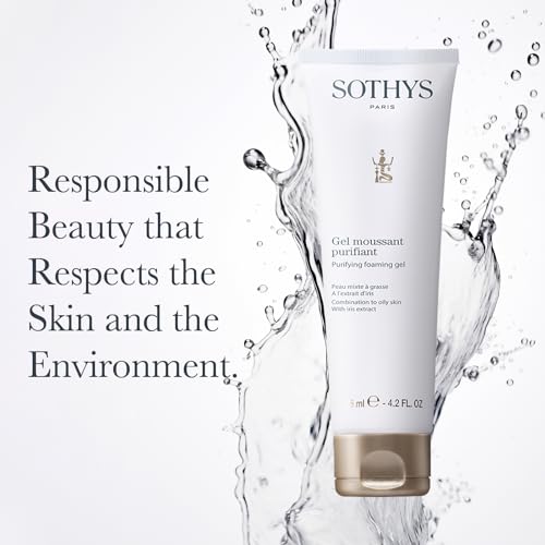SOTHYS Purifying Foaming Gel | Gentle Face Cleanser for Oily or Combination Skin