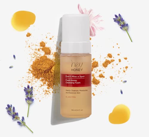 Gentle Honey Facial Cleansing Foam - Hydrating & Moisturizing 5 oz