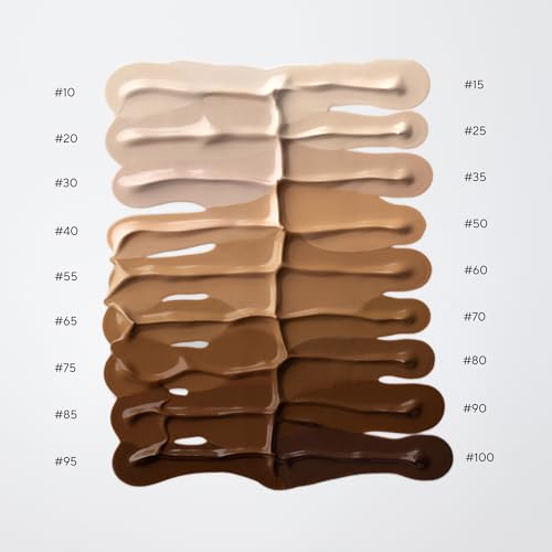 MADARA Organic Skincare | SKINONYM Semi-Matte Peptide Foundation, #40 SAND, 30ml ? Boosted by collagen-supporting peptides, Semi-matte finish, Adapts to the skin's texture, Ecocert certified.